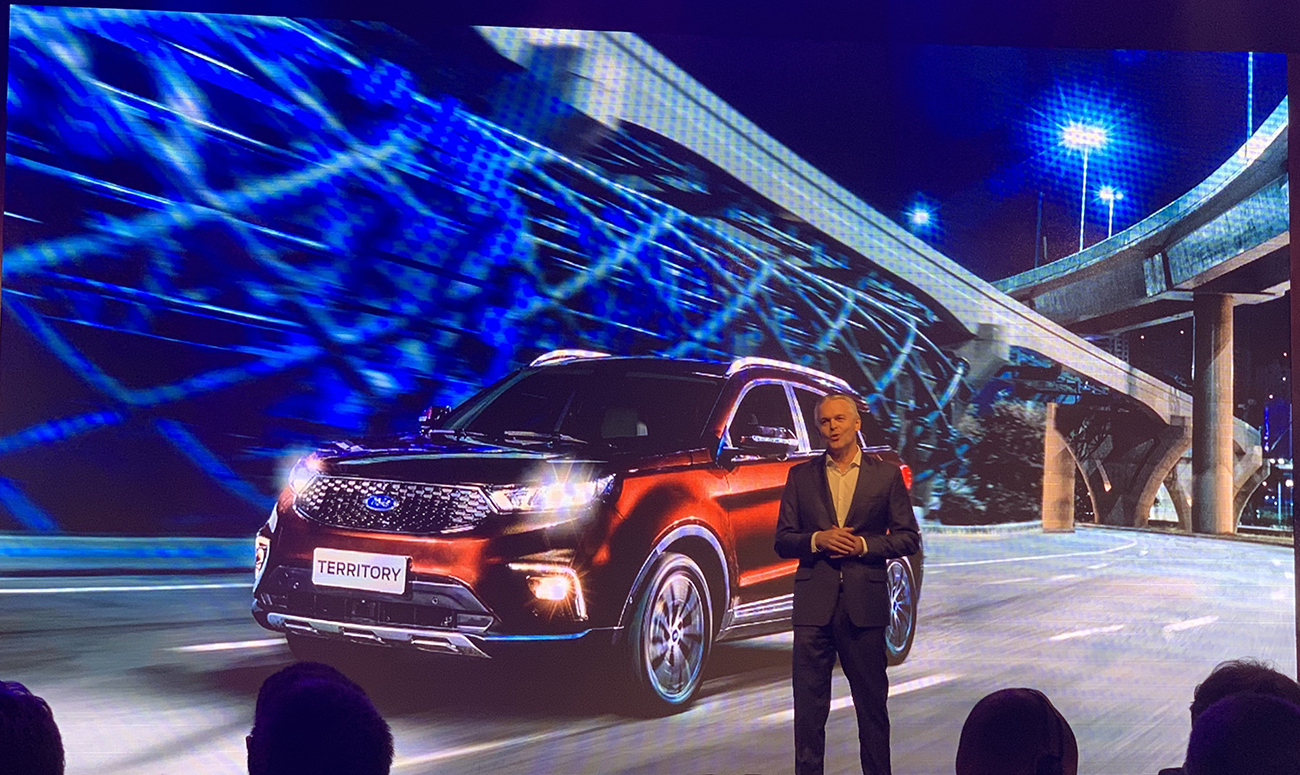 Ford confirma o SUV  Territory no Brasil em 2020