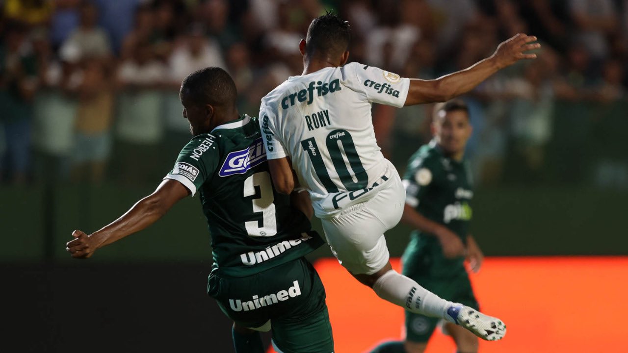 Goiás surpreende e quase vence o Palmeiras