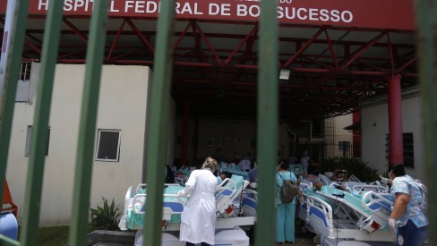 Paciente com Covid-19 morre ao ser transferida do Hospital Federal do Rio de Janeiro