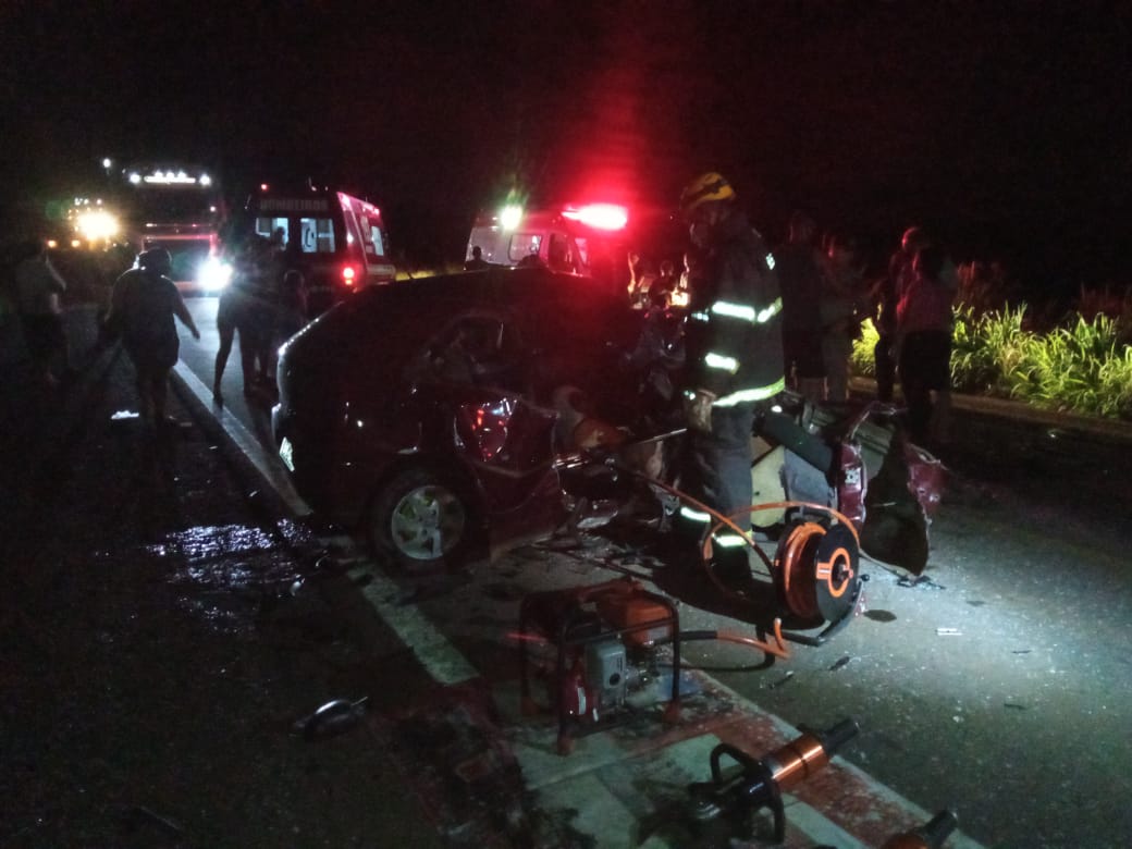 Grave acidente de trânsito na BR 153 em Anápolis faz vítima fatal