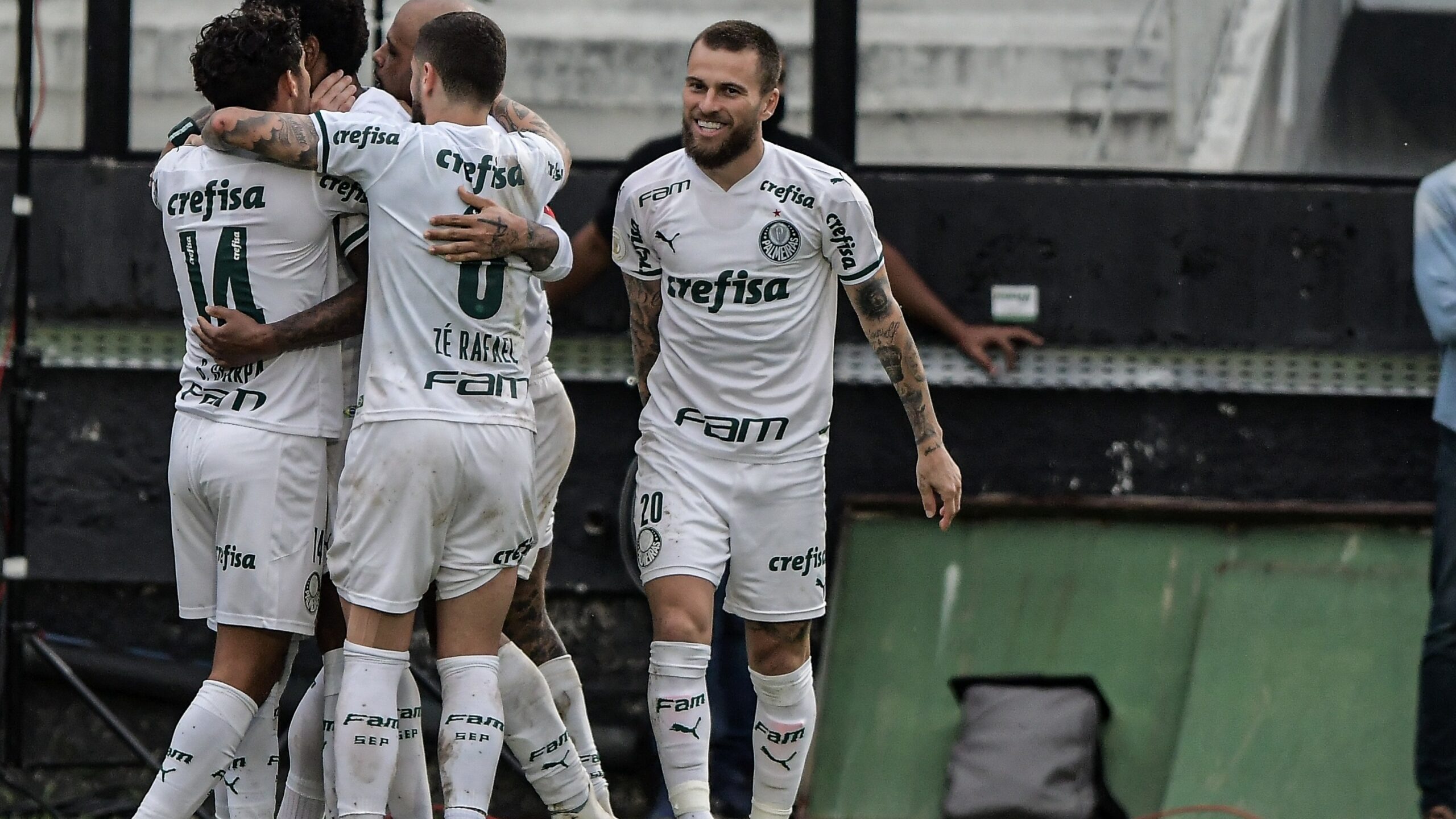 Vasco perde para o Palmeiras por 1 a 0