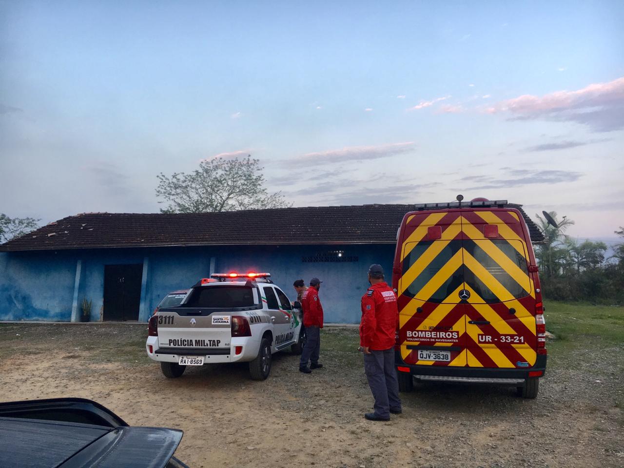 Mulher morre em banheiro de boate em Navegantes - Bombeiros Voluntários Navegantes / Divulgação