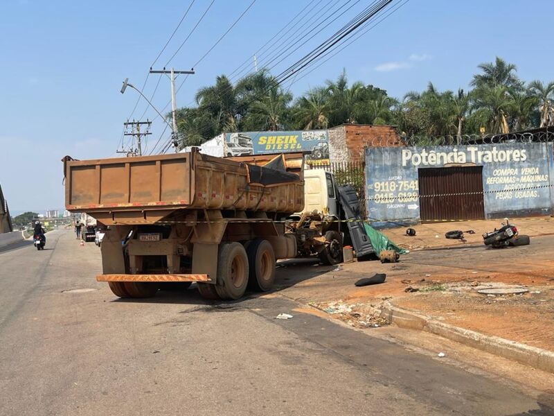 Motociclista morre e passageira fica ferida após acidente na BR-060, em Goiânia