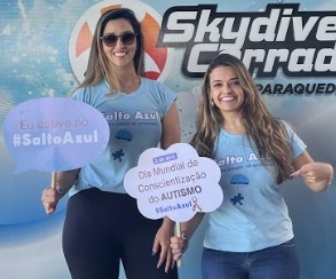 “Salto azul” trabalha conscientização sobre autismo