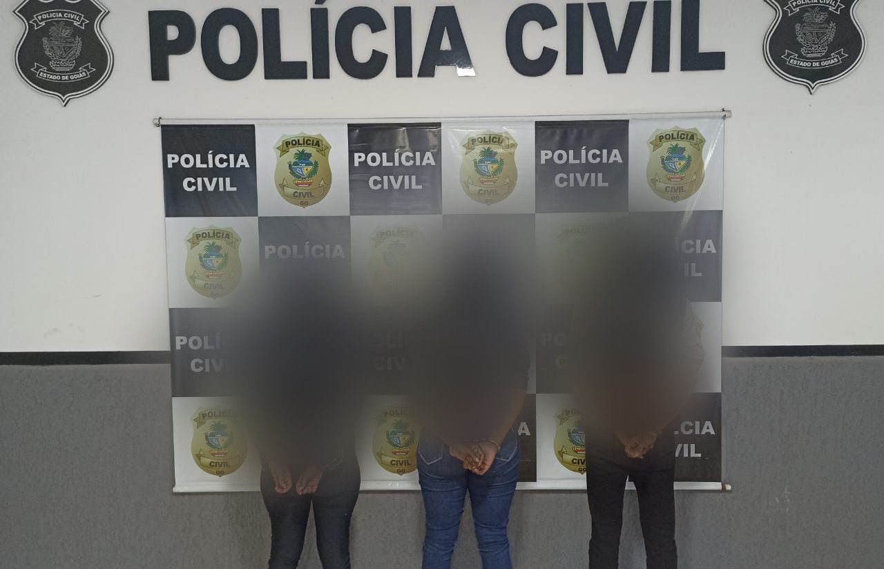 Trio é preso em flagrante em Goianésia