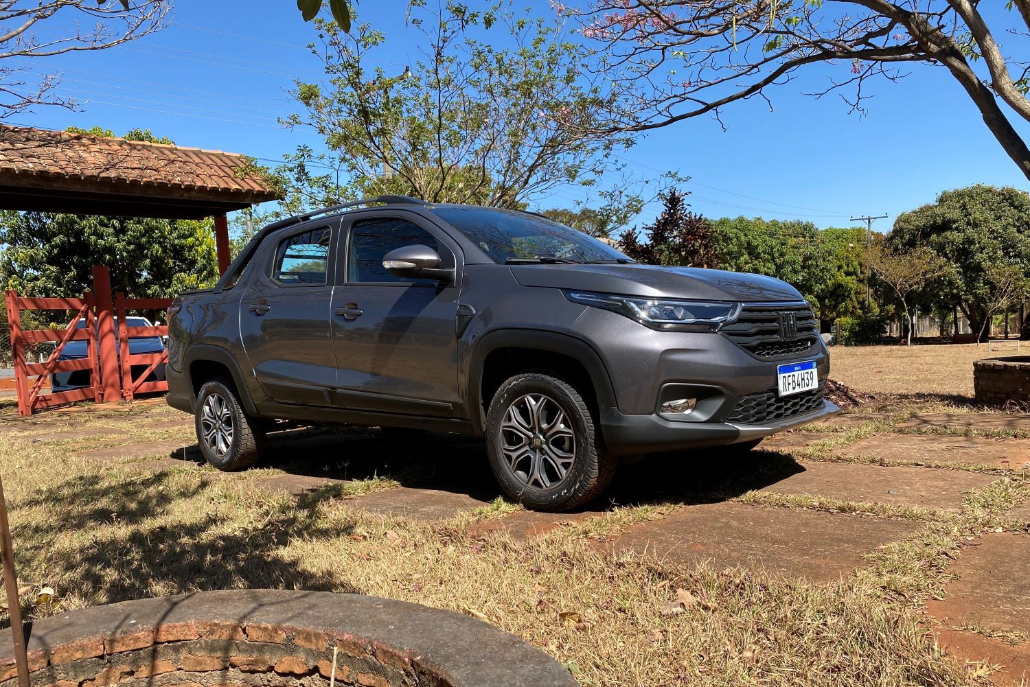 Nova Fiat Strada.Teste da versão topo Volcano