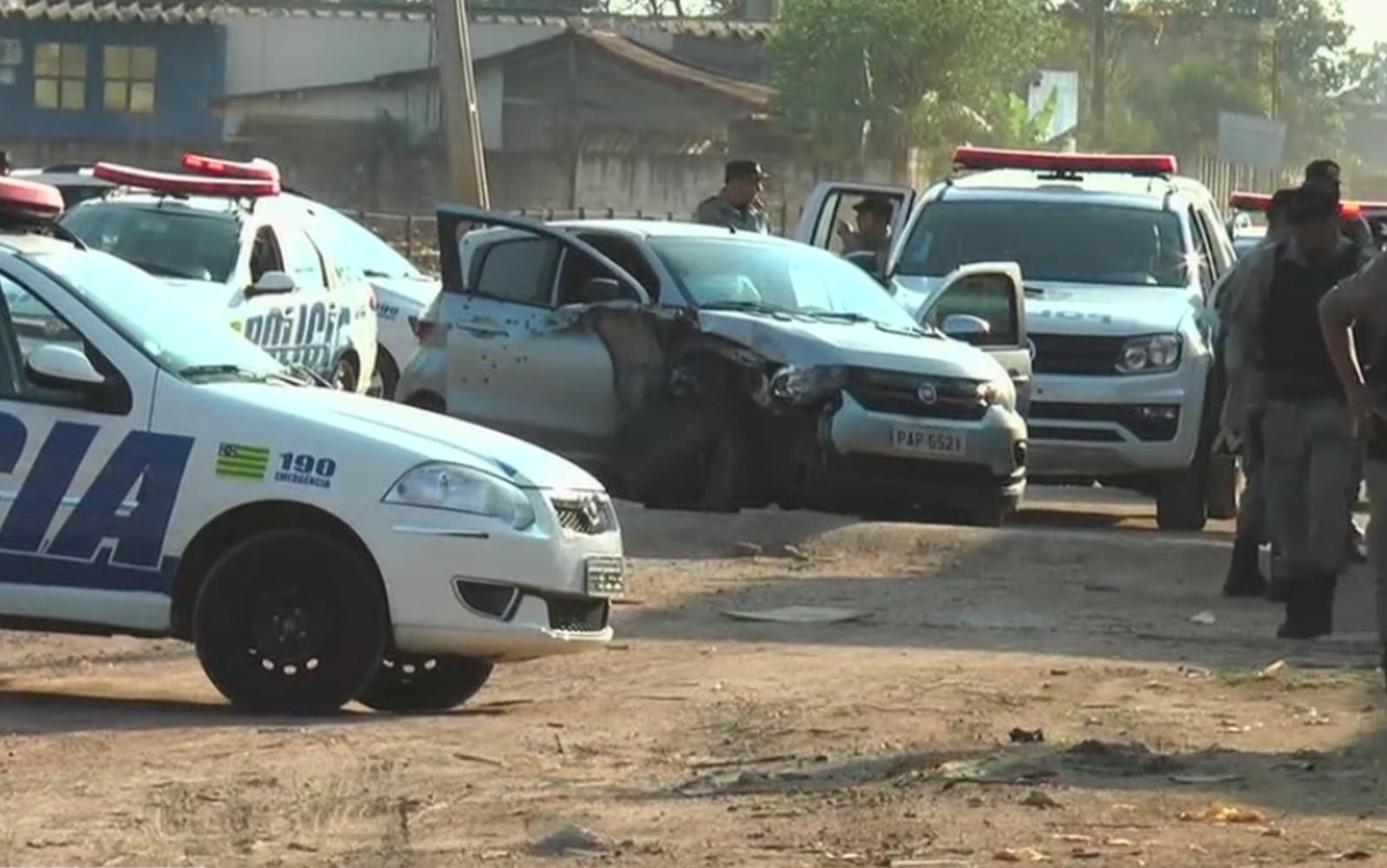 Dupla morre durante confronto com a PM em Goiânia