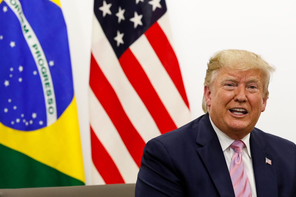 Trump está tomando cloroquina sem estar doente