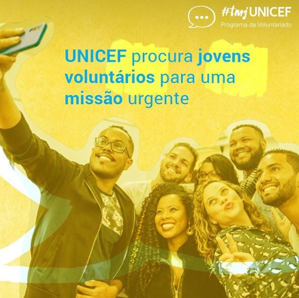 UNICEF abre programa de seleção de voluntários para combater fake news sobre coronavírus