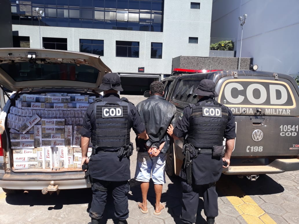 Polícia apreende cigarros contrabandeados e medicamentos sem registro