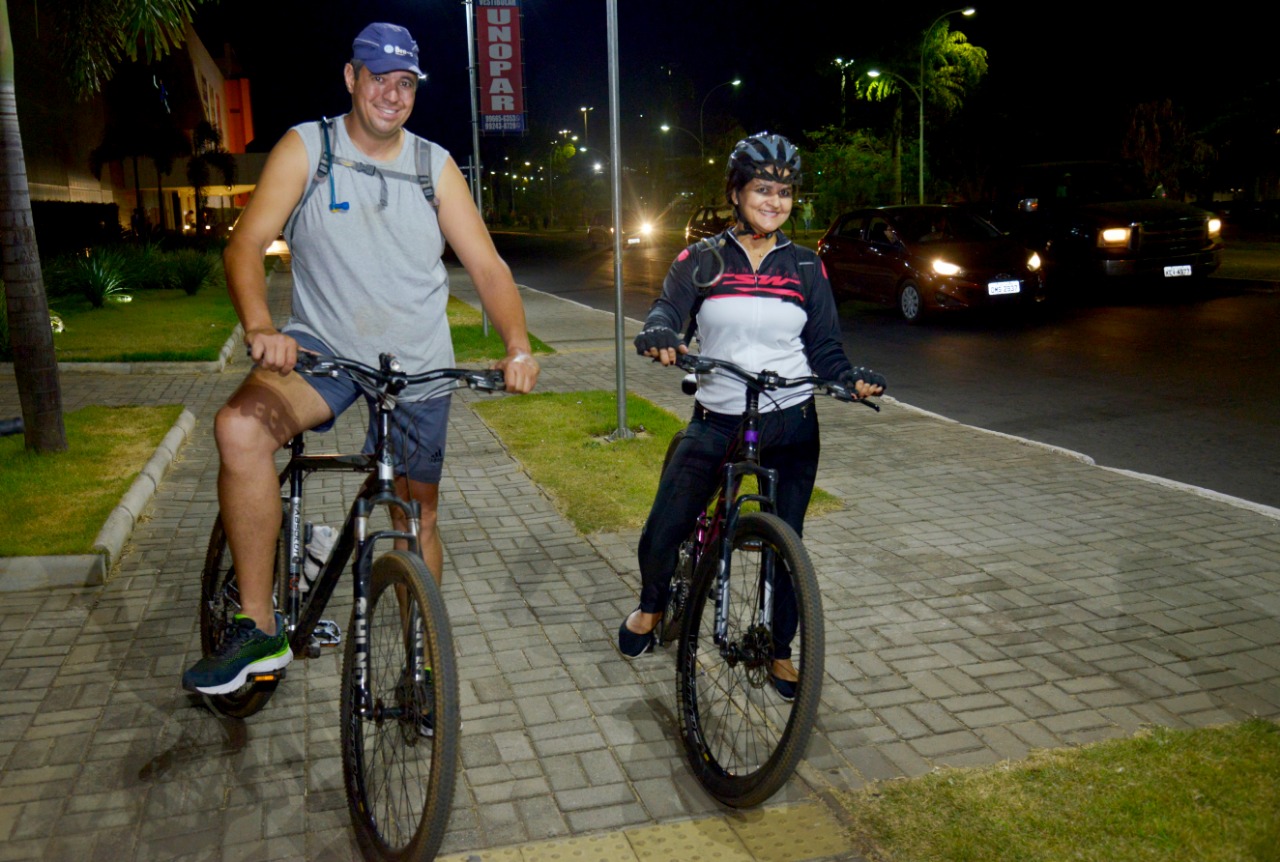 Passeio ciclístico conscientiza população sobre prevenção de acidentes em Aparecida