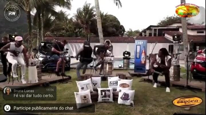 Operação policial interrompeu  live no Rio de Janeiro