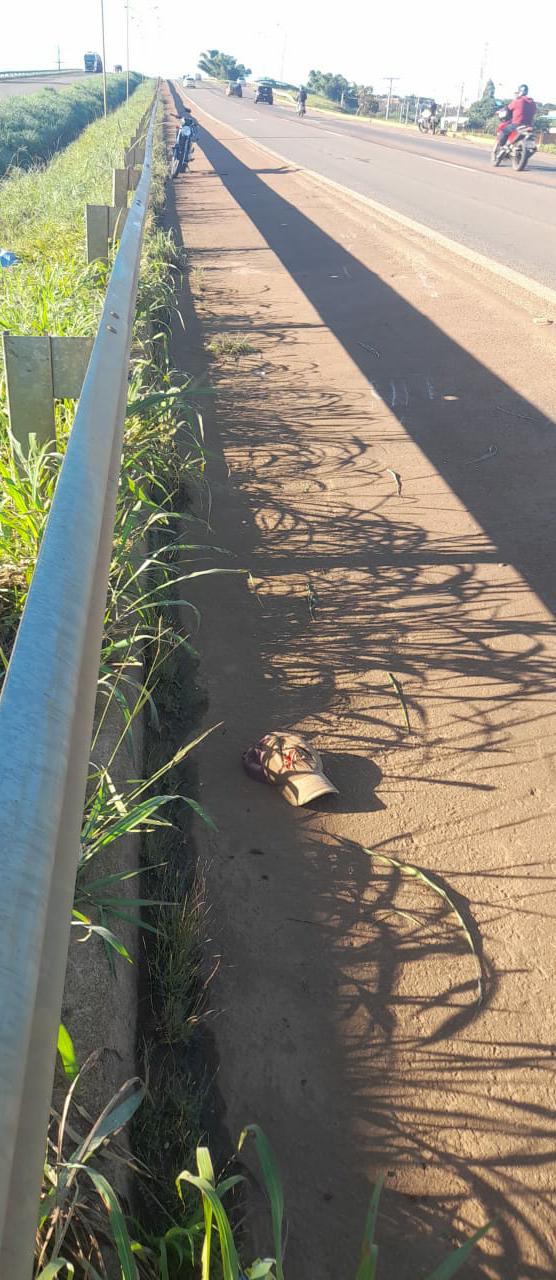 Homem morre após perder controle de motocicleta e cair