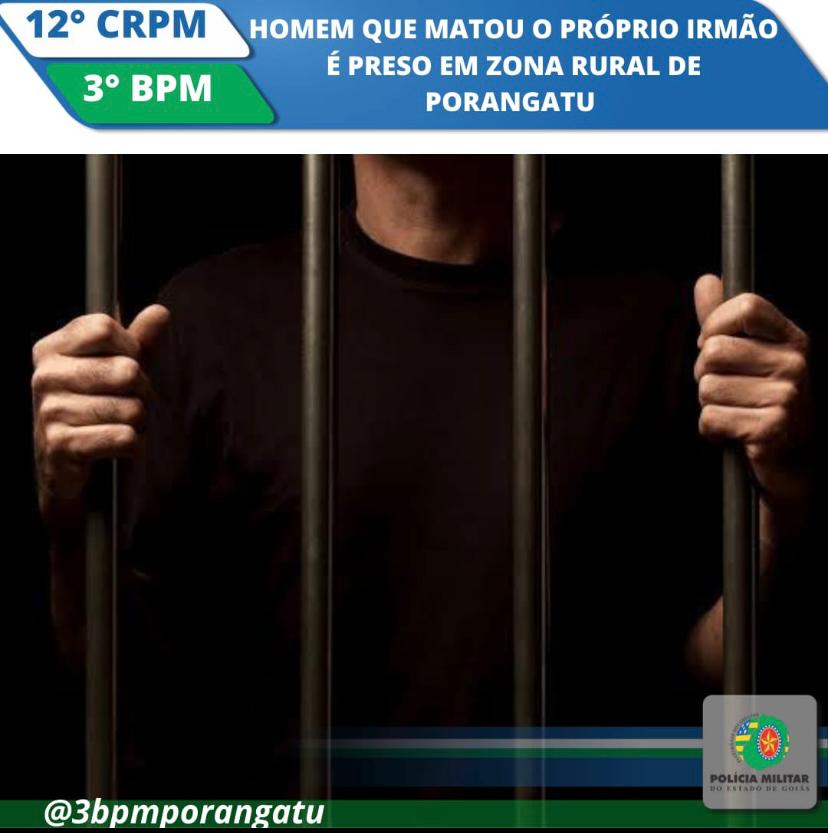 Homem mata o próprio irmão e é preso