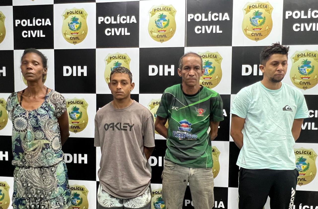 Seis envolvidos na morte de jovem encontrado em chamas na BR-060 são presos