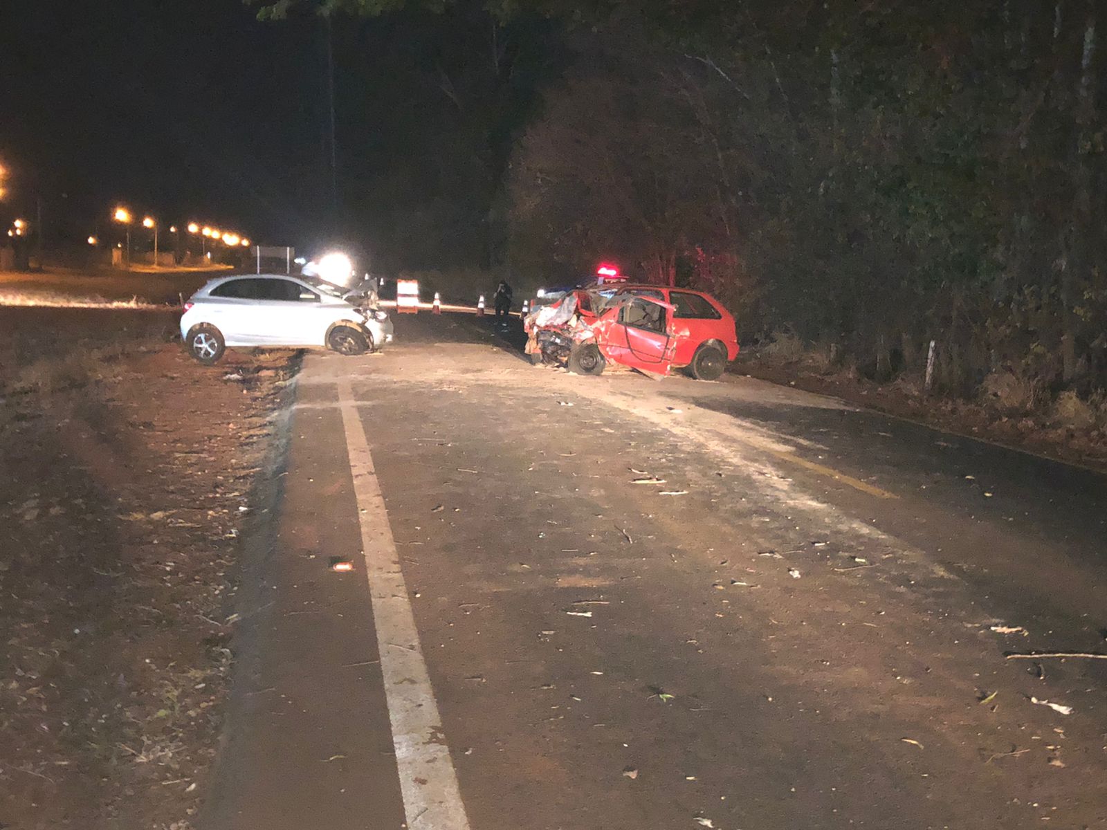 Cinco pessoas ficam gravemente feridas em acidente