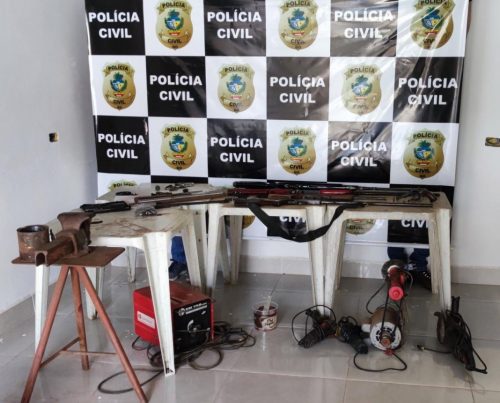 Homem é preso suspeito de comércio ilegal de armas