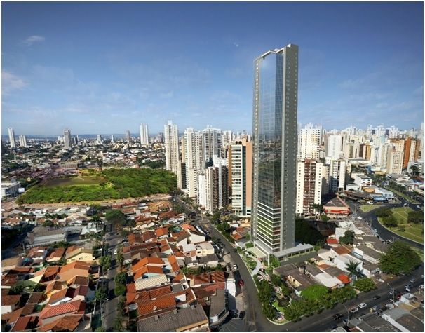 Maior torre residencial de Goiânia adere à campanha Outubro Rosa