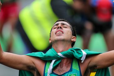 Caio Bonfim (Brasil) é medalha de prata nos 20km da marcha atlética nos Jogos Pan-Americanos Lima 2019.