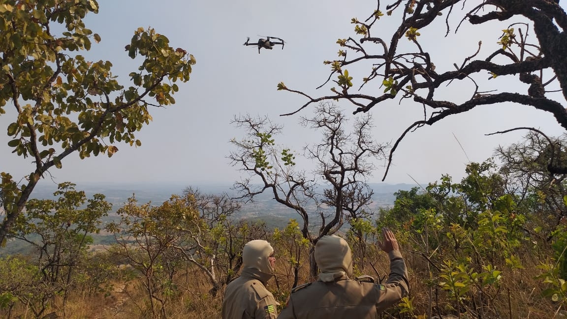 Trabalho dos bombeiros em Goiás será auxiliado por drones