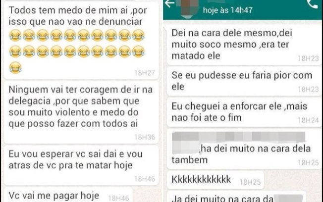 Pai faz vídeo agredindo o próprio filho e envia para ex-esposa