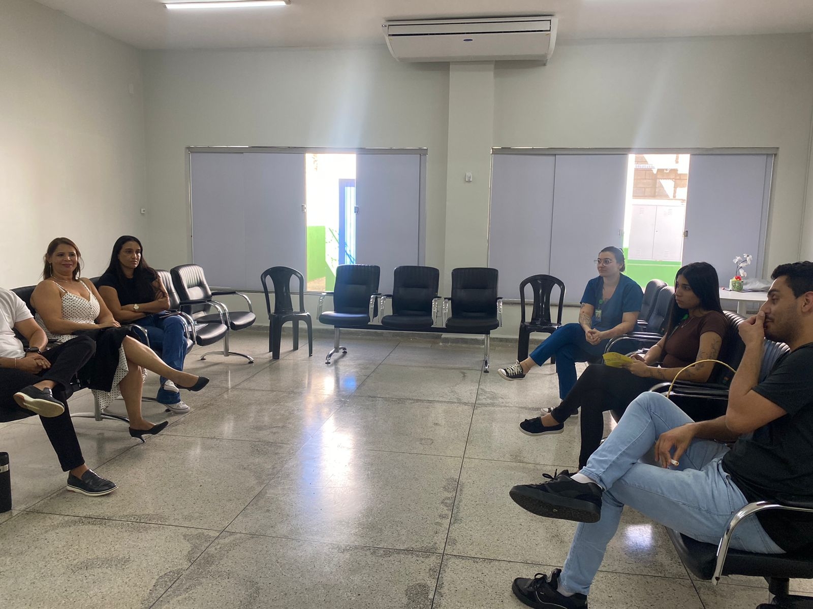 Roda de conversa no HEL aborda  resiliência