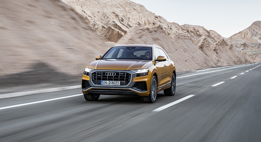 Audi Q8, primeiro SUV cupê da marca, desembarca no Brasil em 2019