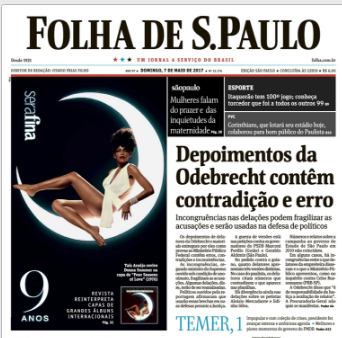 Reportagem da Folha desmonta citações contra Marconi