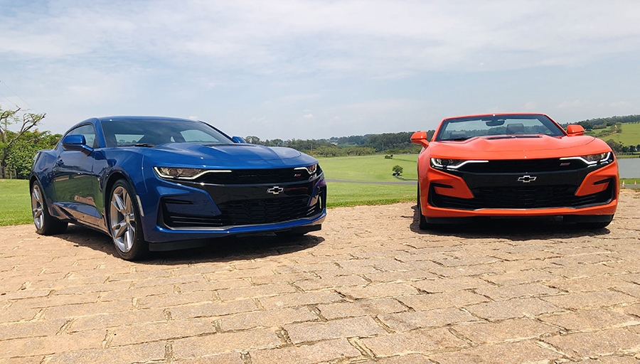 Dirigimos o novo Chevrolet Camaro SS 2019 nas versões conversível e coupé