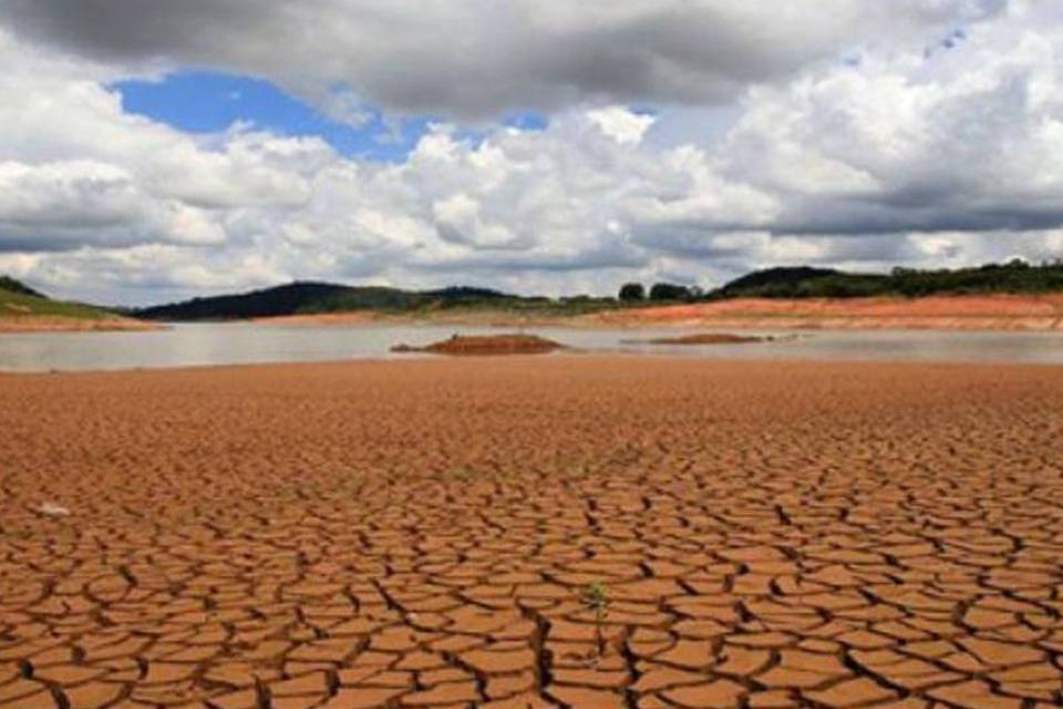 Risco de  falta de água