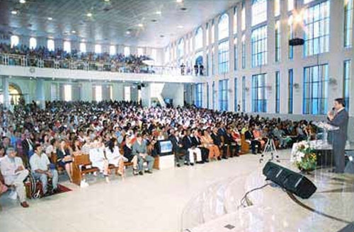 Homenagem aos pastores evangélicos