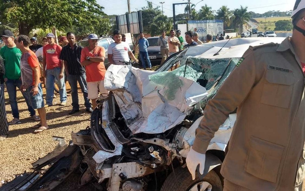 Acidente deixa uma pessoa morta na GO-080, em Nerópolis