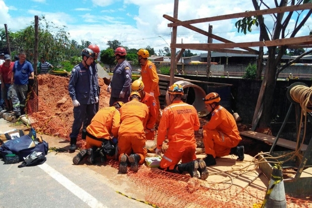 Confirmada morte de operário soterrado em obra