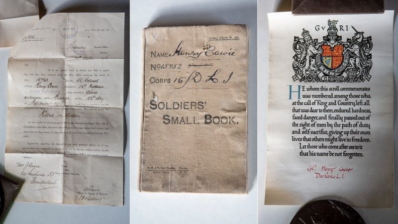 Mala abandonada com fotos e cartas revela história de pai e filho mortos em  batalha na 1ª Guerra