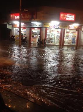 Chuva intensa continua até próxima semana