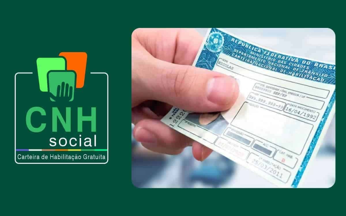 Encerra hoje as inscrições do programa CNH Social