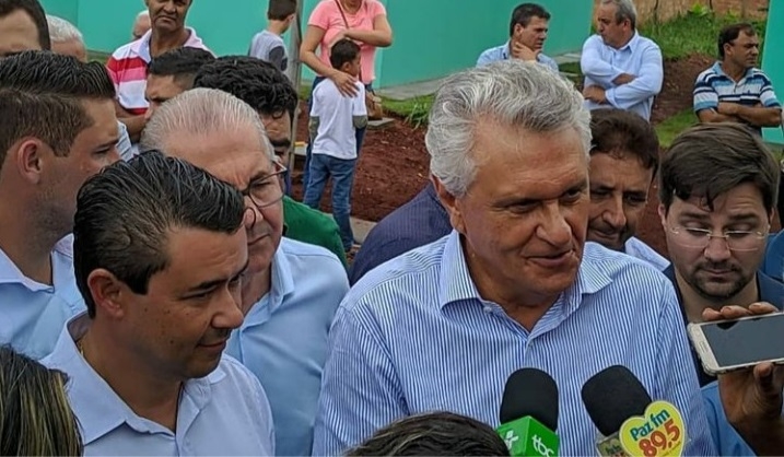 Kelton Pinheiro agradece ao presidente da Goinfra pelas obras de recuperação asfáltica da GO-010