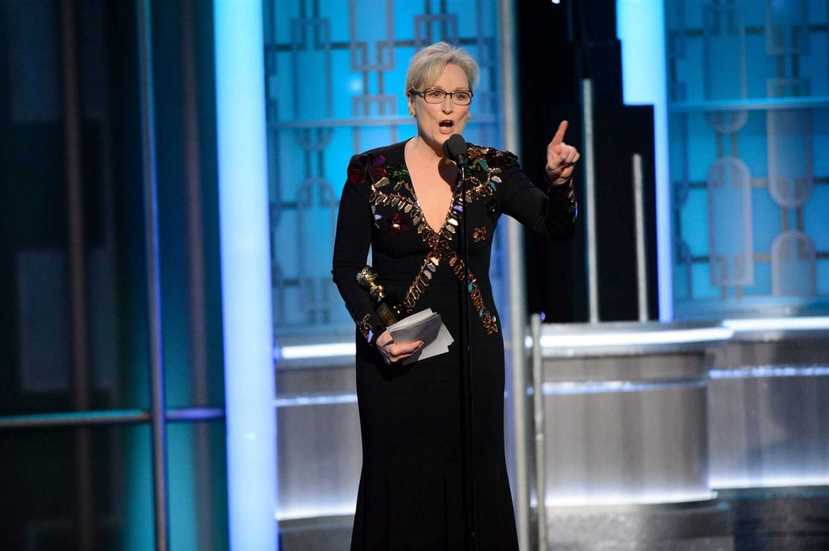 Meryl Streep ataca Trump em discurso no Globo de Ouro 2017