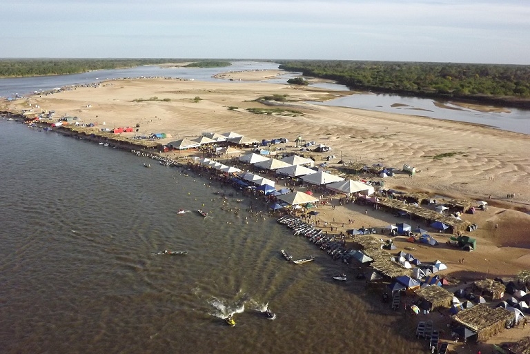 Campanha será lançada para evitar que turista visite Rio Araguaia