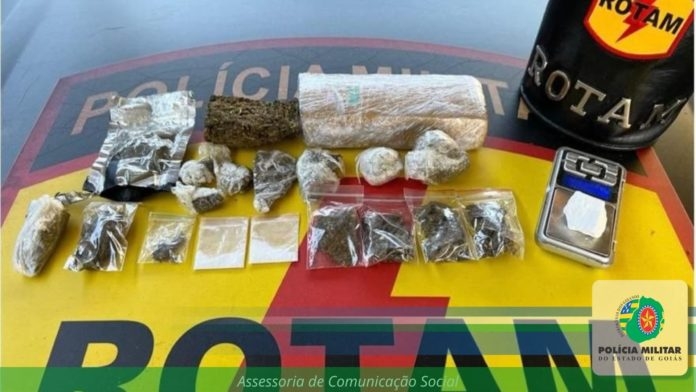 Suspeito de tráfico de drogas é preso