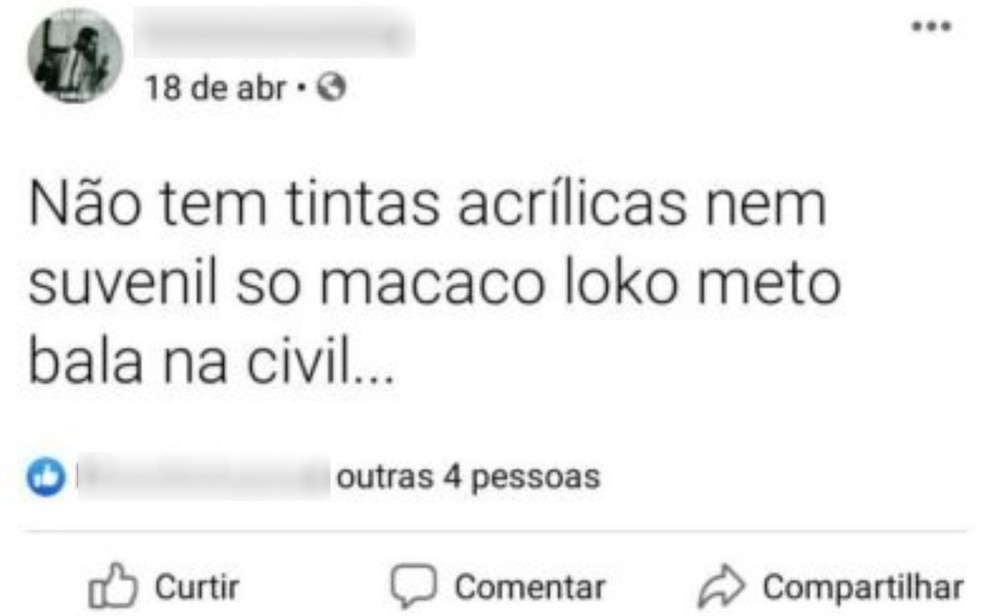 Homem suspeito de ameaçar policiais nas redes sociais é preso