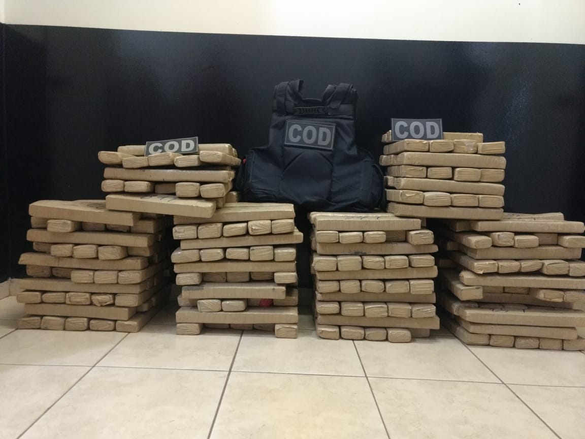 COD apreende 314 Kg de maconha na região Sudoeste de Goiás