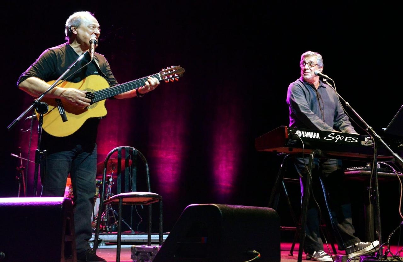 Toquinho e Ivan Lins fazem show ‘50 Anos de Música’ em Goiânia