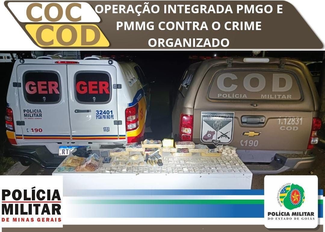 Suspeitos de tráfico de drogas, roubo e lavagem de dinheiro são presos